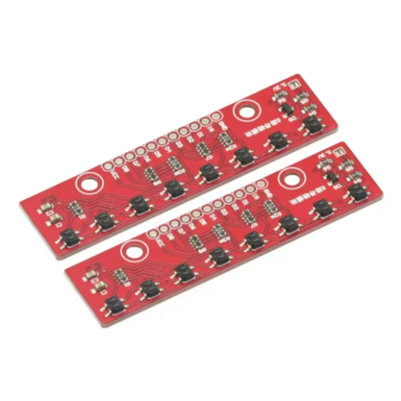 1-10Pcs 100% New 8 Channel IR Tracking Sensor Module 8 CH Infrared Line Track Trace Detect Detection Board Detector for Arduino