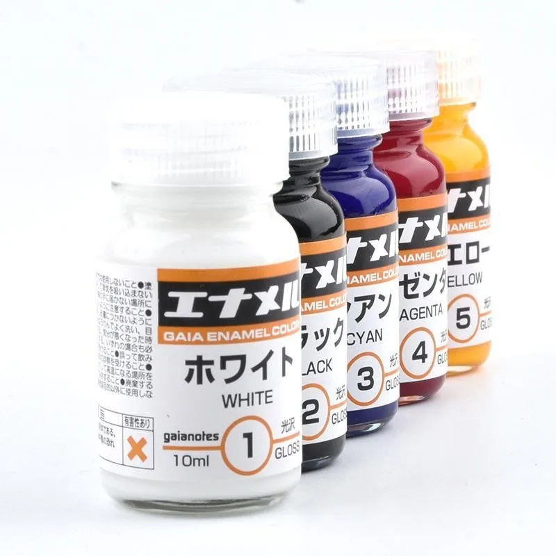 Gaia Enamel Paint Model Coloring Oil Military Aged GE001-GE055 10m