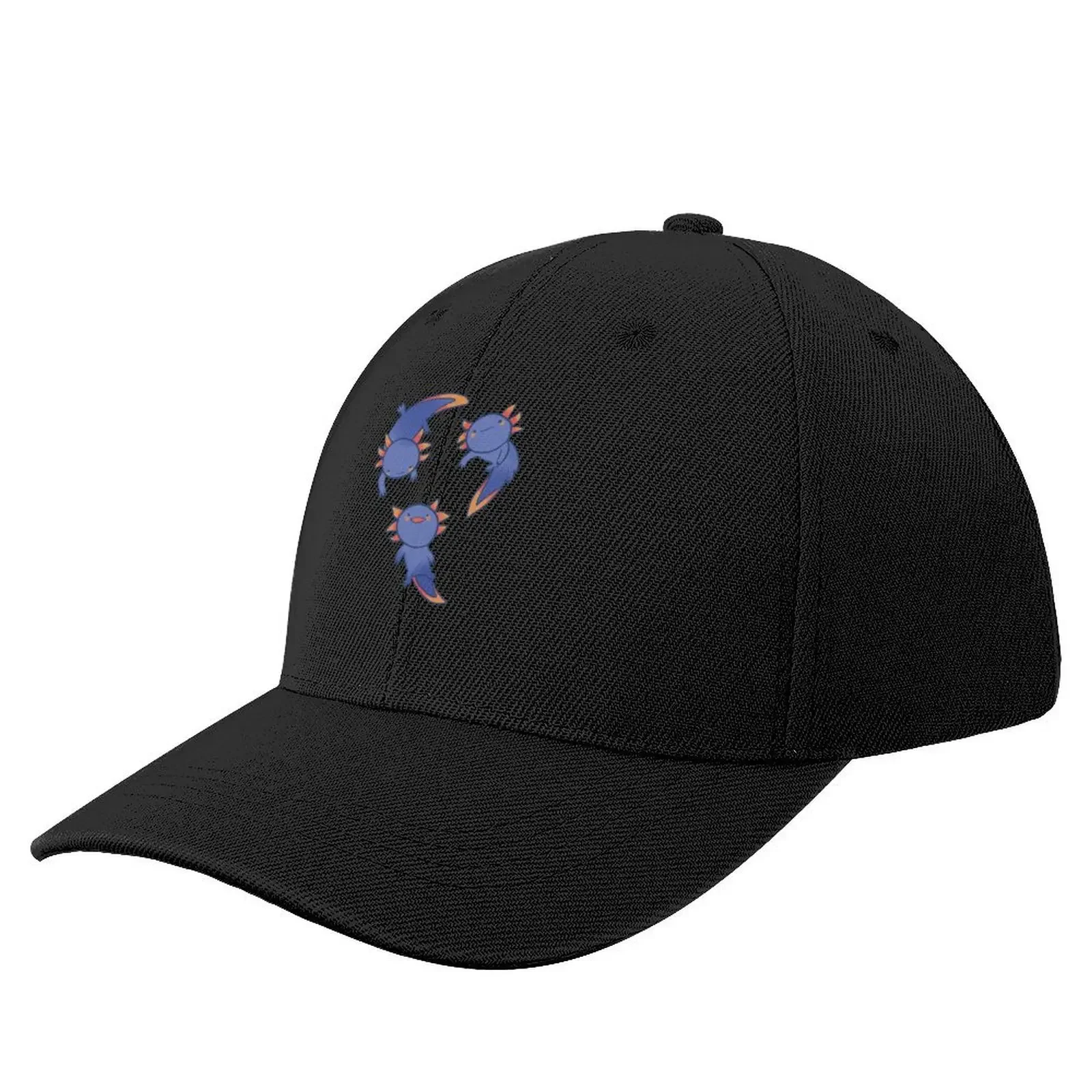 Cute blue axolotls Baseball Cap Horse Hat luxury caps funny hat For Women Men's