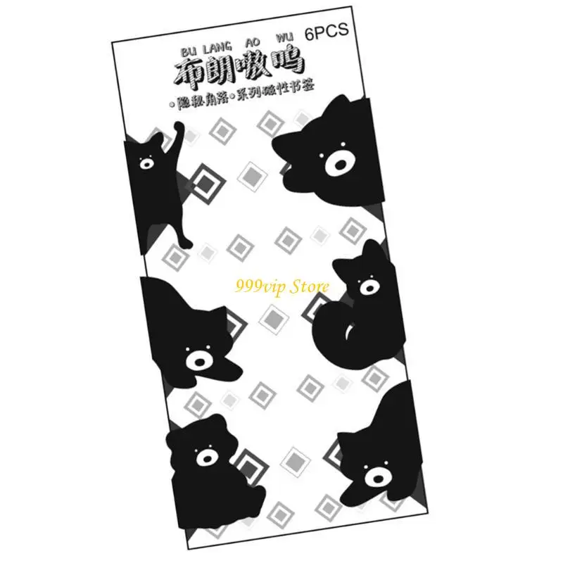 C90C Bookmarks Book Page Clip Page Divider Animal Bookmarks for Book Lover