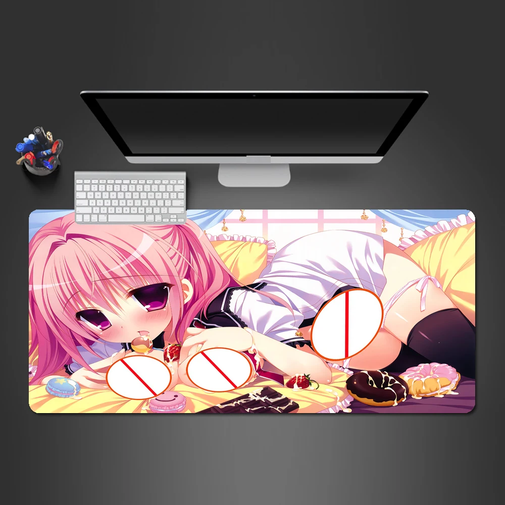 

Sexy Hot Girls Mouse Pad Midou Konoka Anime Gaming Mats Gamer Carpet Extended Desk Mat Pads Mause Mousepad Pc Accessories Large