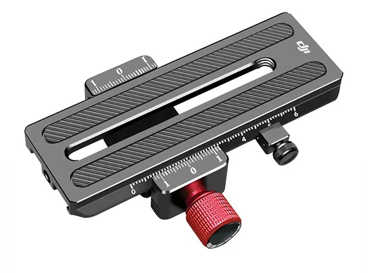Schnellwechselplatte mit Cold Shoe 1/4 Zoll Gimbal und L-Platte 50g/100g Gegengewichtsklemme für DJI Ronin SC Stabilisator für Arca – Detail 11