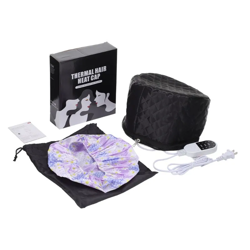 

【NECESSITY】Электрическая термошапка для выпаривания волос с вилкой стандарта США, 10 уровней регулировки температуры, инструмент для домашнего ухода за волосами, парикмахерская термошапка