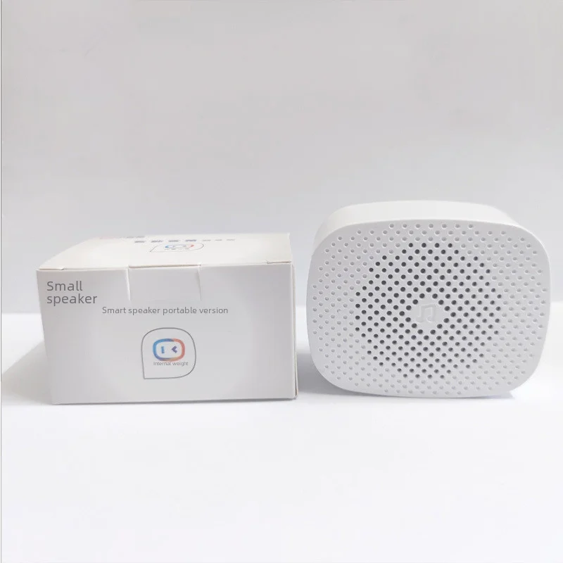 Ai Intelligent Wireless Bluetooth Speaker Smart Voice Assistant Soundbox Home Robot Intelligent Speaker Plastic Material