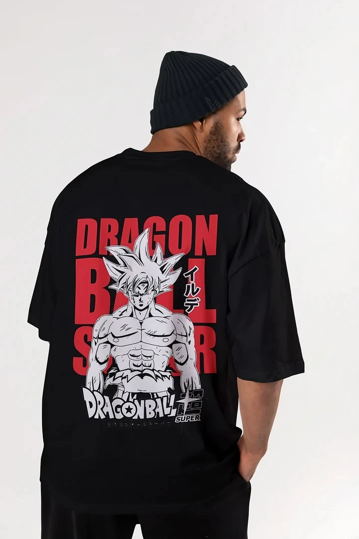2025 Dragon Ball Wukong Riman T-shirt périphérique été col rond manches