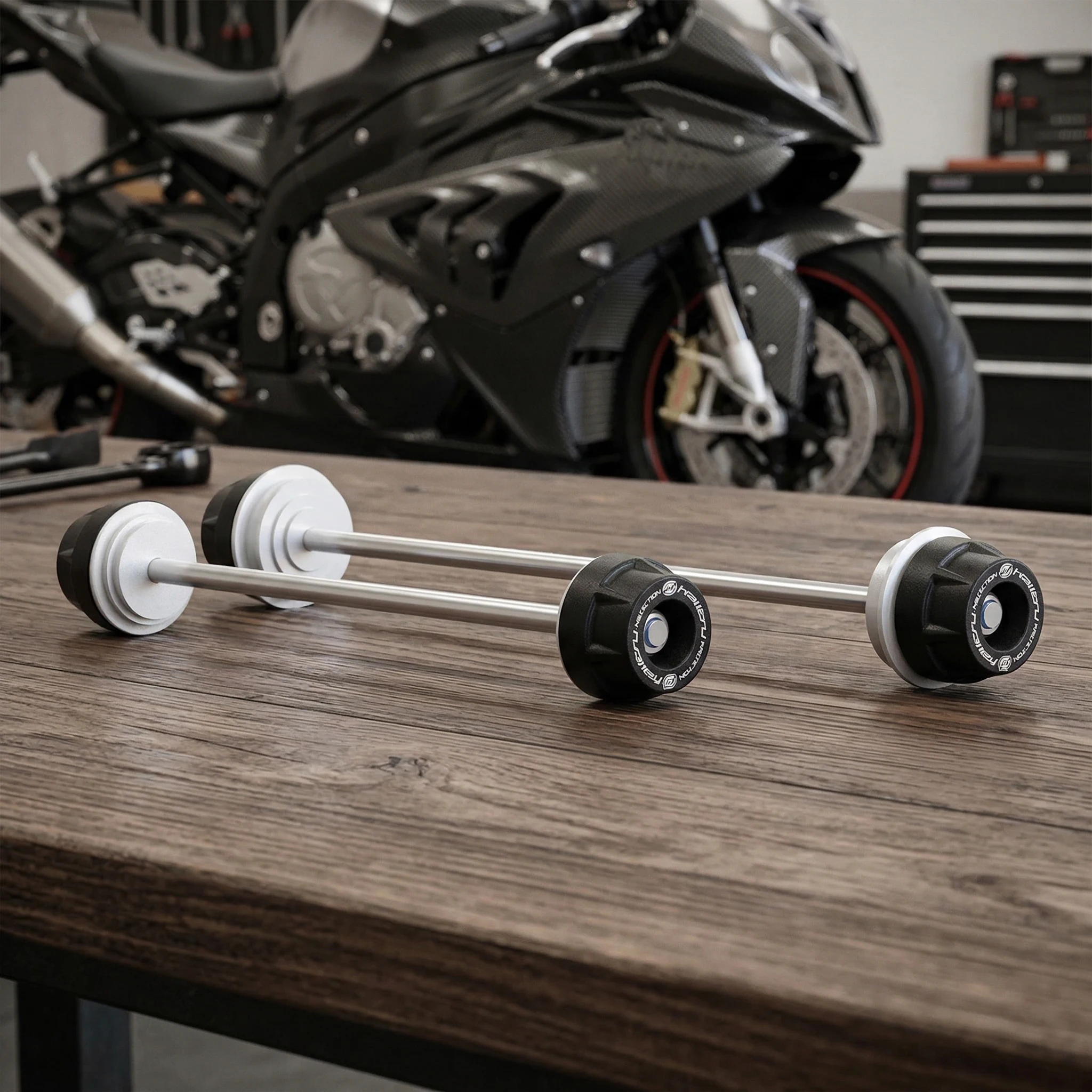 

For BMW F750GS F850GS 2020-2025 Motorcycle Wheel Spindle Protection Axle Cover Set - Durable Cover for Enhanced Bike Safety