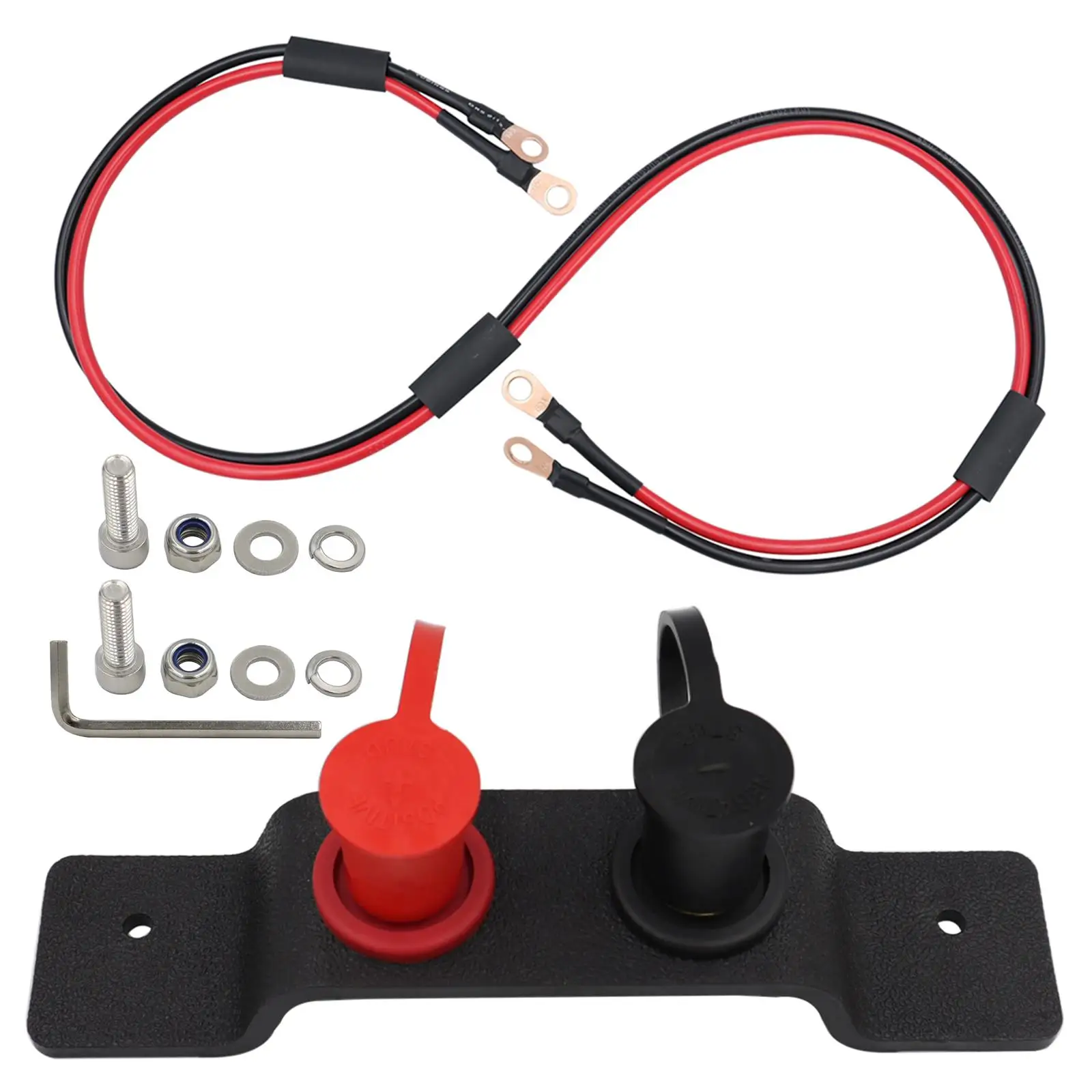 Car Battery Jump Post Starter, Battery Terminals Relocation Kit Remote Battery