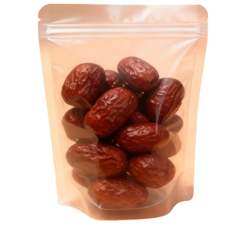 Grandes fechas rojas secas de primera calidad, frutas de azufaifa rústicas naturales a granel para manualidades de resina DIY y centro de mesa de decoración de boda para el hogar