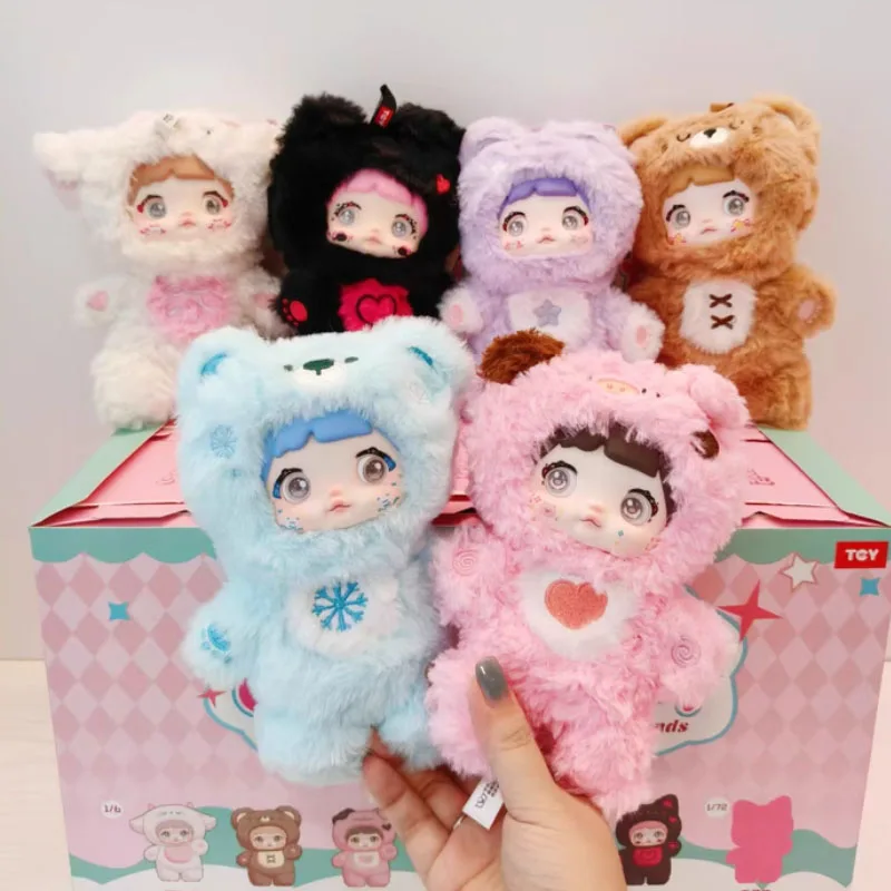 

Nommi Cute Non Stop Serie Blind Box Backpack Pendant Collection Model Mysterious Box Desktop Ornament Girl Gift Toy Cute Cartoon