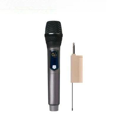 

U-segment universal wireless microphone