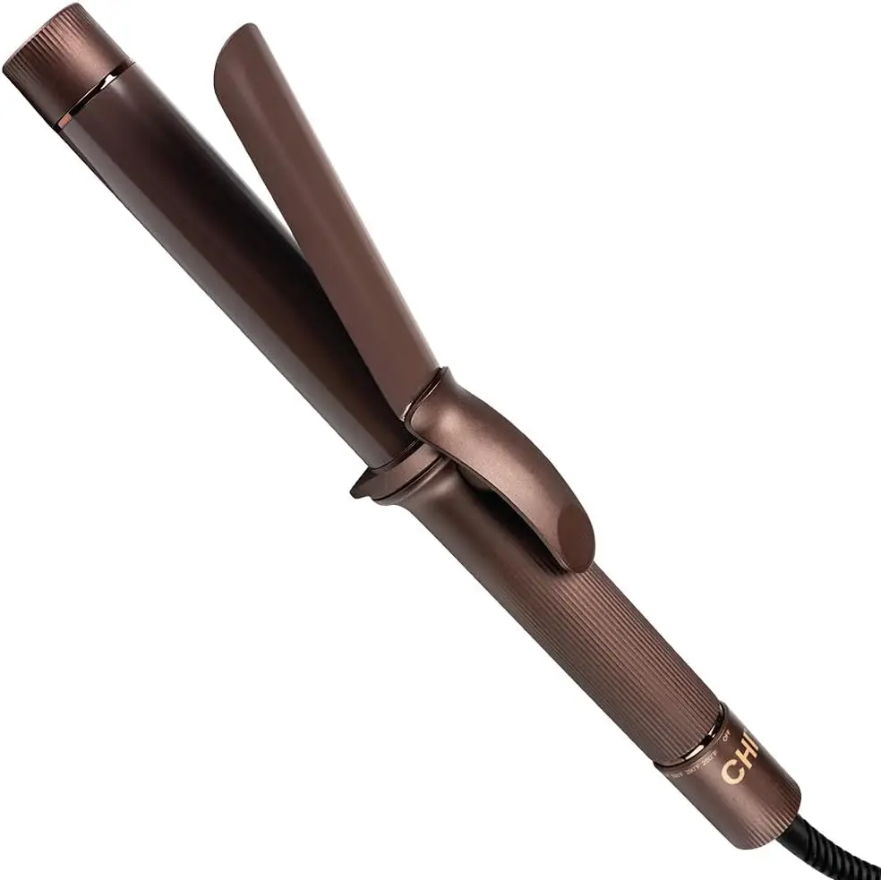 

Керамическая плойка для завивки волос с 44 защитными элементами, создает гладкие локоны и волны без спутывания, нагрев за 90 секунд, диаметр 1,25 дюйма.