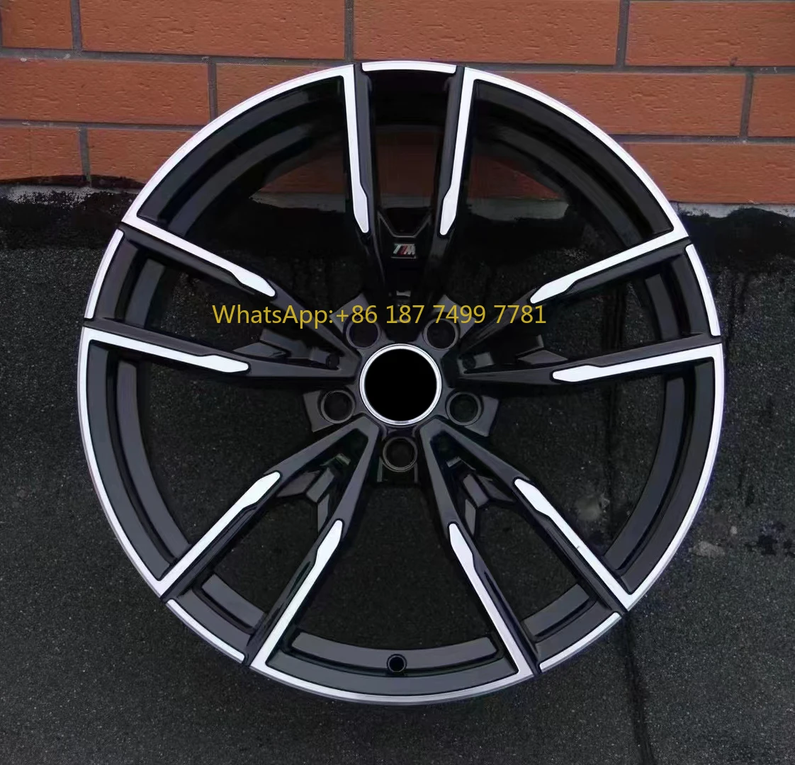 

5 Hole Rims Custom 18 19 20 21 22 23 Inch Alloy Car Rims 5x112 5x120 Aluminum Wheels Rims Fit for . X3 X4 X5 X6 X7