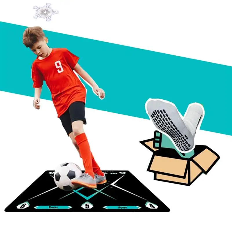 

Football Training Mat Non-Slip Foldable Children Adult Ball Training Mat