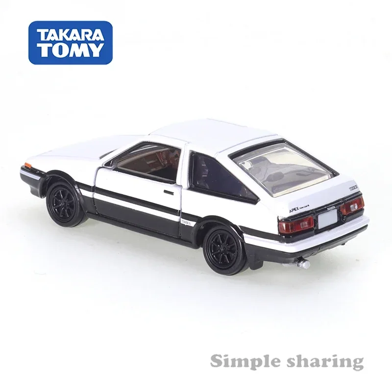 Takara Tomy Tomica Premium Unlimited 01 Initial D AE86 Trueno (Takumi Fujiwara) Cars Alloy Diecast Metal Model Toys for Boys