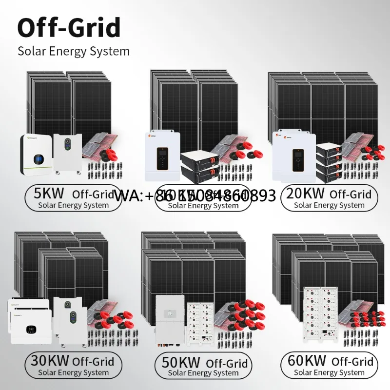 Balcony solar power generation   5kW-20 kW Balcony Solar System Lifepo4 Battery On grid Off Grid Inverter Power System