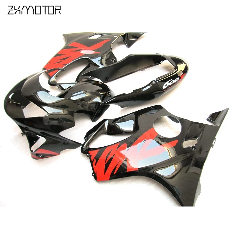 

Новые комплекты обтекателей для мотоцикла по индивидуальному заказу для Honda CBR600 F4 1999 2000, красный, черный, комплект обтекателей cbr 600 f4 99 00 15