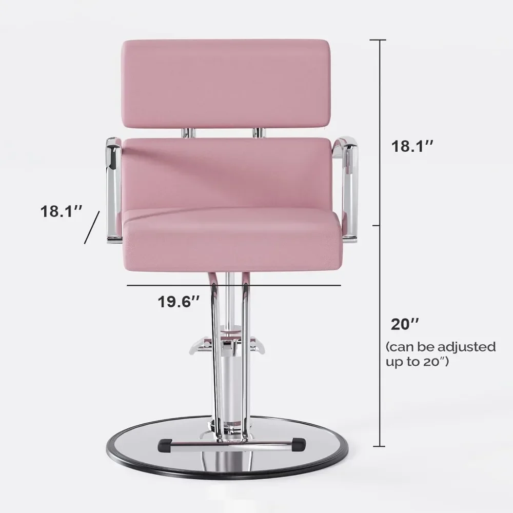 Silla de barbero giratoria de 360 grados, Bomba hidráulica para corte de pelo, equipo de tatuaje de peluquería para Estilismo de Spa de belleza