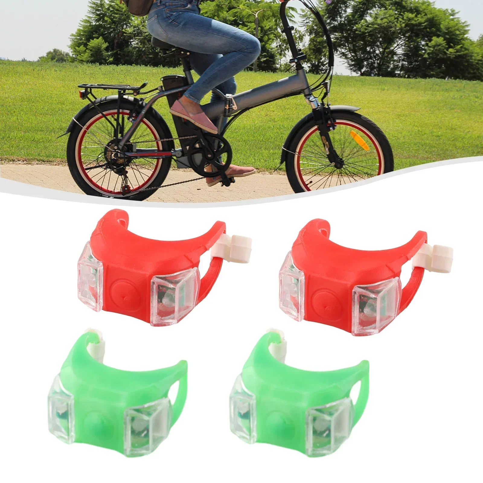 4 Pcs Car LED Boats Navigation Lights Frog Light For Boats Yacht Motorboat Bike Hunting Night Fishing Signal Warning Lamp