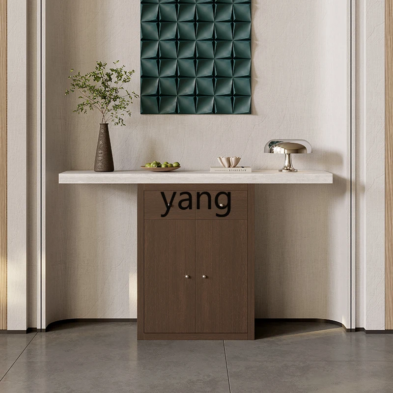 LZR living room corridor is opposite the door, grotto entrance platform, light luxury entrance cabinet