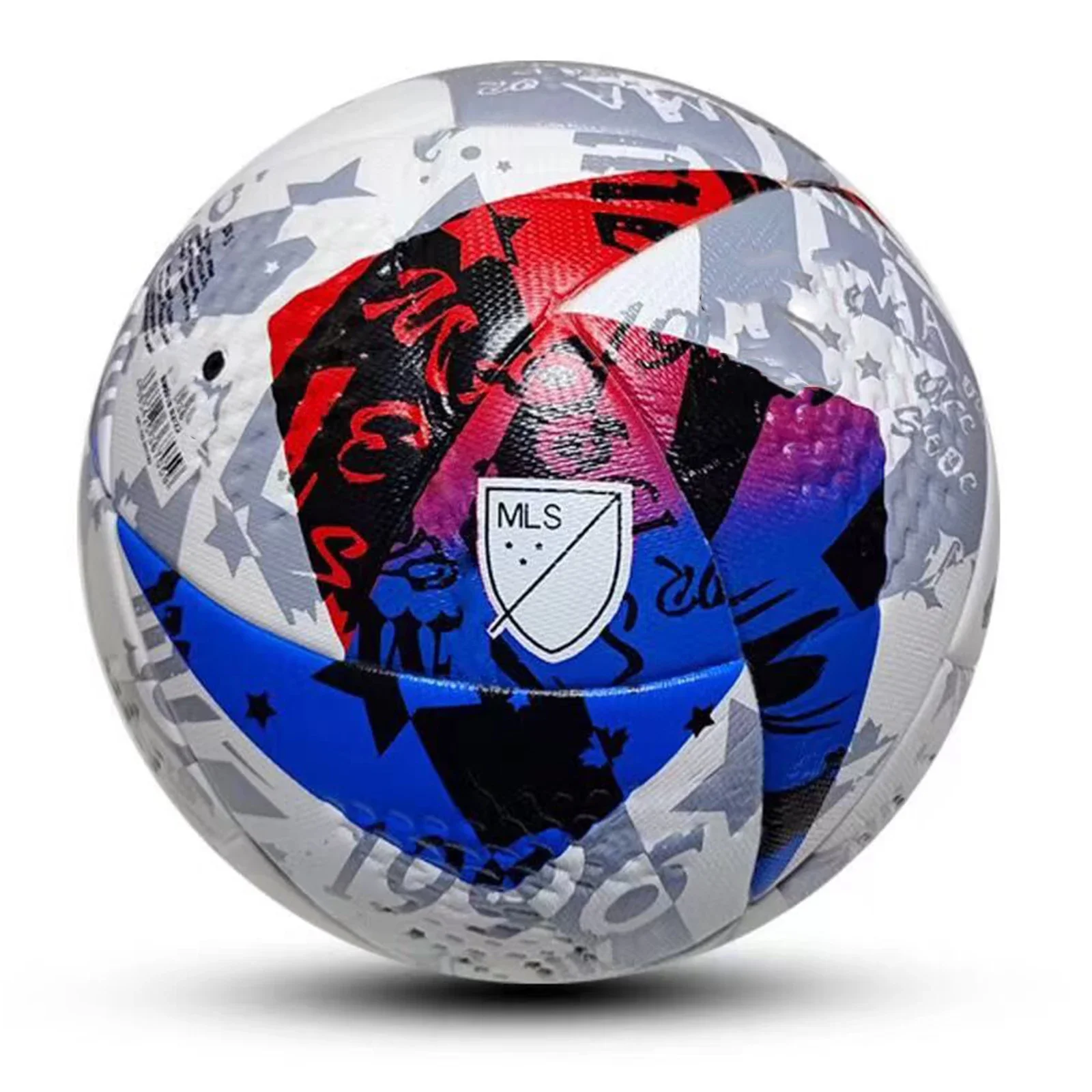 New Soccer Ball Official Size 5 PU Material High Quality Grass Outdoor Team Match Game Football Training Seamless