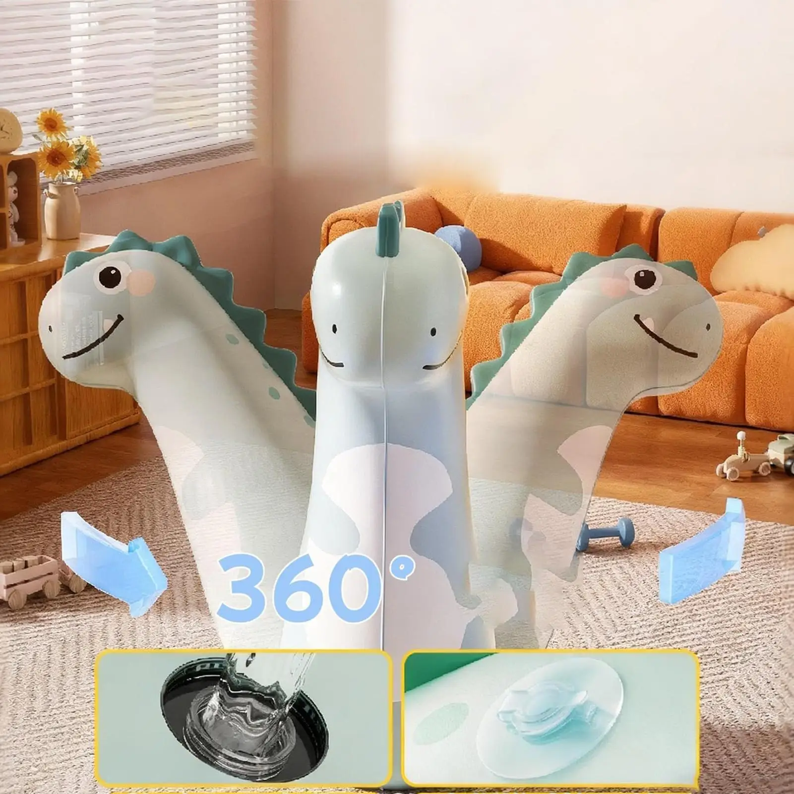 

Детский надувной боксерский мешок 47-дюймовый боксерский надувной мешок с перчатками и насосом для детей, детский мешок с песком для упражнений