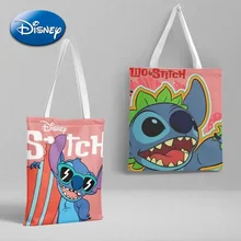 Autumn/Winter 2025 New Disney Bag Interstellar Treasure Stitch Merchandise Backpack Shopping Bag Creative Printing Versatile