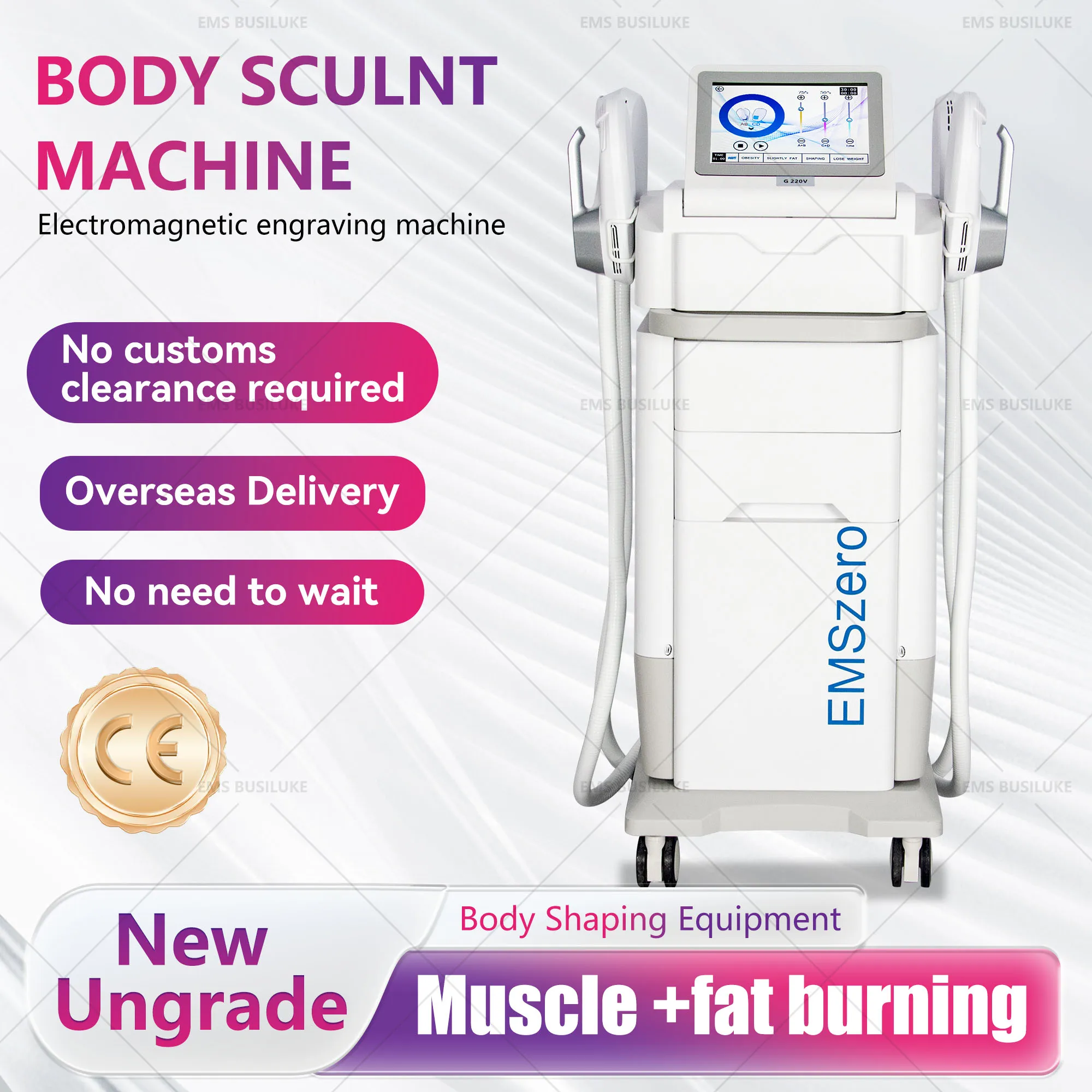 

MYOslim новый RF магнитный массаж для похудения EMS тонкое лицо линии лица жилет формирование линии идеальная кривая сжигание жира похудение бедер