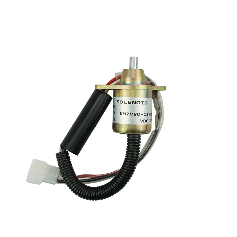 

Engine Stop Solenoid KM2V80-11700A Fuel Shut Off Solenoid 12VDC