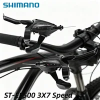 Grupo SHIMANO ACERA ALTUS EF500 3x7V 3x8S, palanca de freno de cambio EZ FIRE PLUS, tamaño de palanca de 2 dedos, 3x7 velocidades, piezas originales