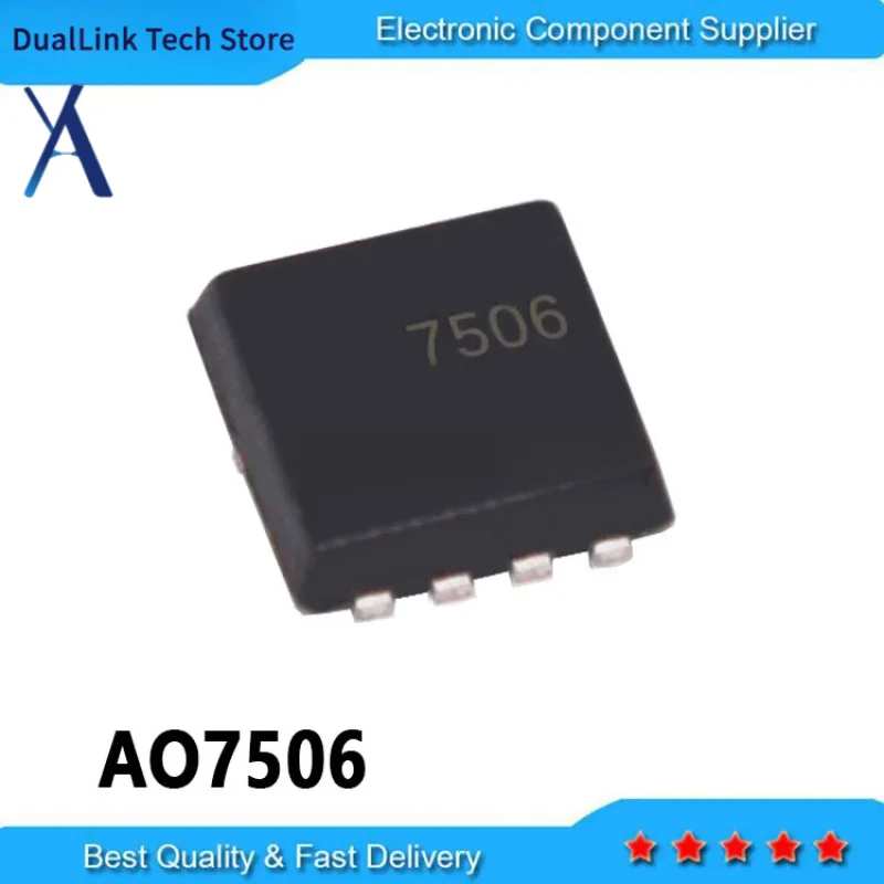 

10pcs QFN-8 AON7506 AO7506
