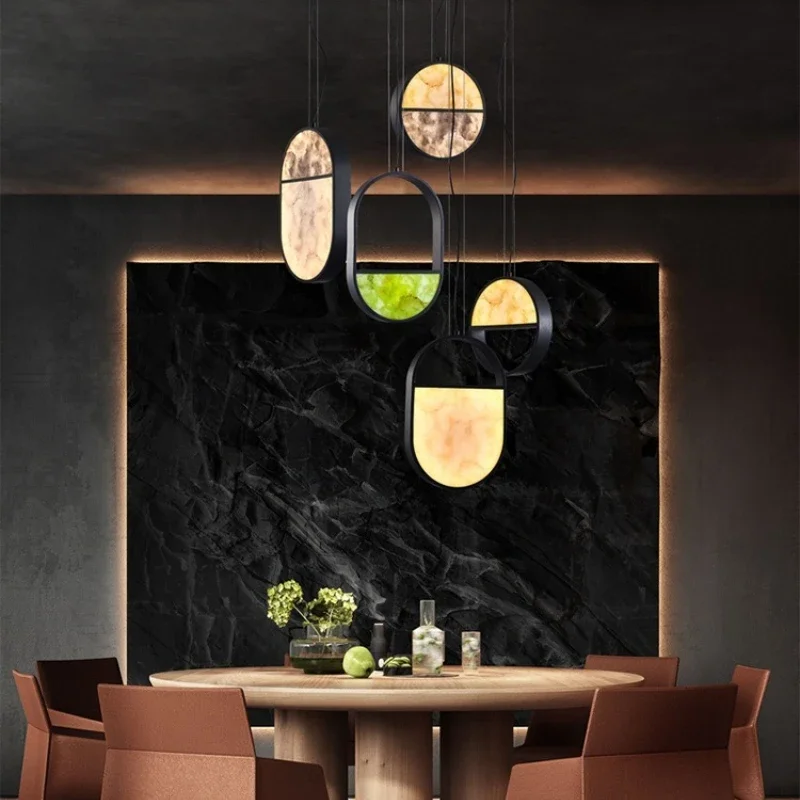 

SANDYHA Nordic Acrylic Pendant Light Chandelier for Living Room and Restaurant Indoor Lighting Stylish Energy Efficient LED