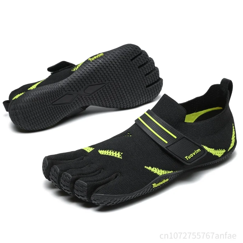 Men Women Five Toe Shoe Professional Hiking Shoes Indoor Yoga Shoe Men Barefoot-Style All-Round Training Non-Slip Fitness Shoe