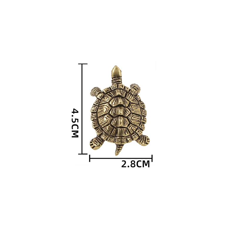 2Pcs Creative Turtle Furniture Door Handle, Longevity Turtle Brass Door Knob, Cabinet Hardware, Living Room & Bedroom Wall Decor
