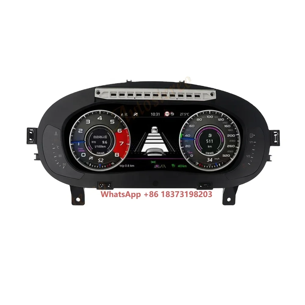 

For CC 2014 LCD Dashboard Auto Player Digital Cluster Instrument Panel Multifunctional QLED Speed Meter Head Unit