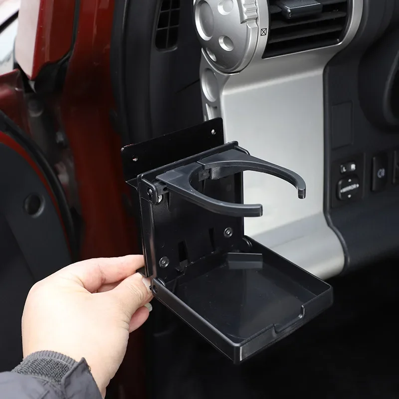 

Для Toyota FJ Cruiser 2007-2021 автомобильный двухсторонний воздуховыпускной держатель для стакана с водой, регулировка температуры, полка для напитков, автомобильные аксессуары