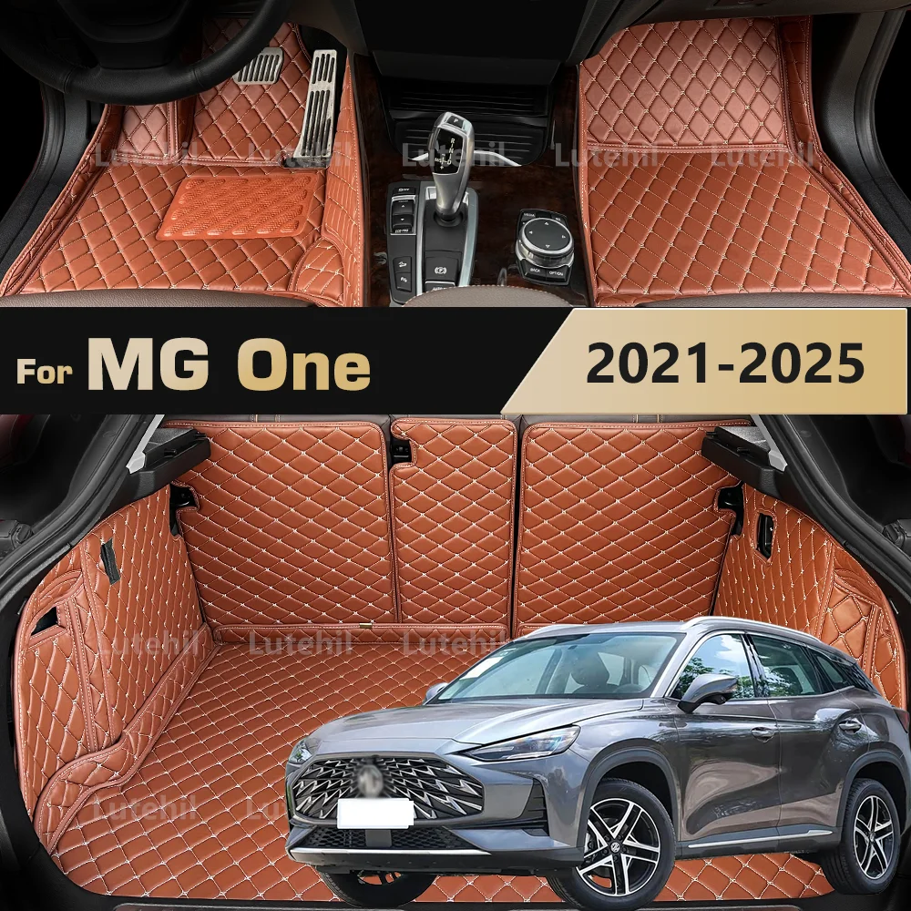 

Для MG One 2021 2022 2023 2024 2025 Автомобильные коврики для багажника Всепогодные вкладыши для автомобилей, индивидуальный коврик для багажника, чехол на заднее сиденье