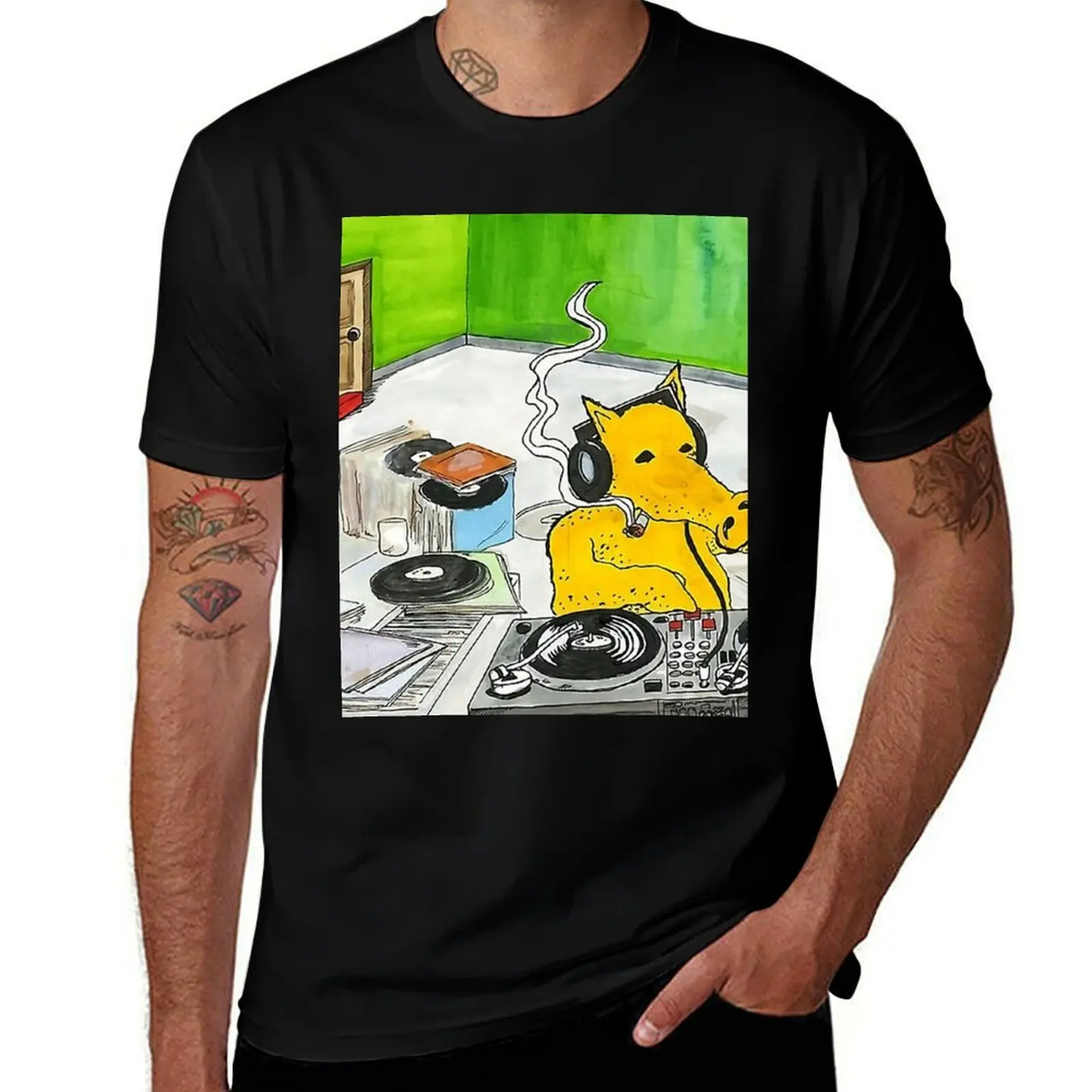 

Quasimoto DJ T-Shirt man t shirts graphic man t shirts for men anime t shirts oversize T-shirt