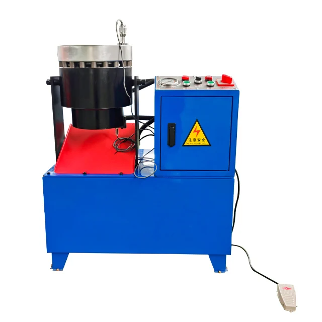 Fully automatic hydraulic pipe compression machine, electric steel pipe crimping machine, construction scaffolding,
