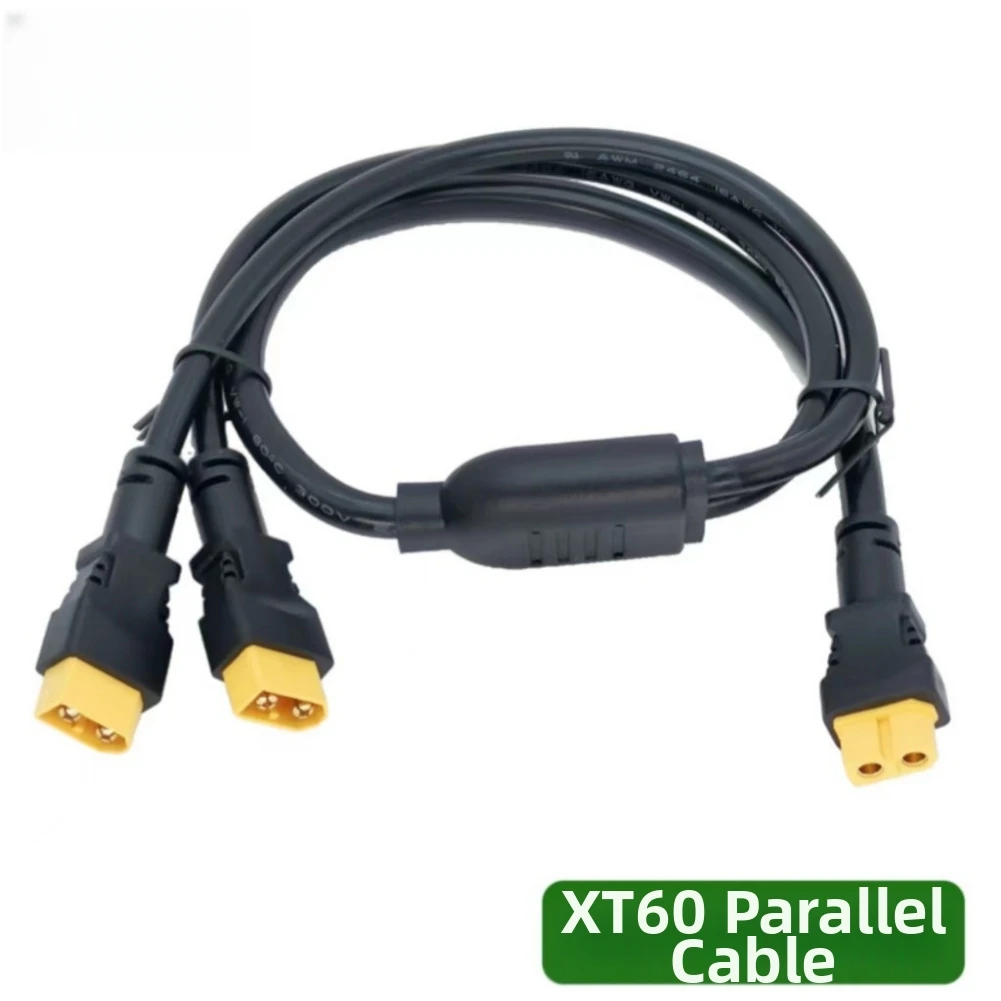 16AWG For XT60 Parallel Wire 1.5M Male to Female Configuration for Solar Panel Strings Portable Power Stations and DC Loads