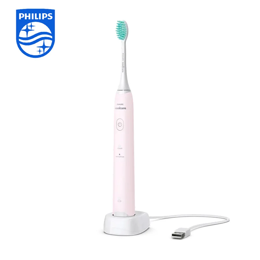 فيليبس Sonicare فرشاة الأسنان الكهربائية HX2421 وضعين الأسنان لطيف التنظيف العميق تجويف الفم الرعاية اللثة الرعاية الصحية فرشاة أسنان