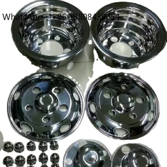 

HY-16-019 16-дюймовый колпак для колесных дисков из нержавеющей стали PCD 207 мм для Rosa Coaster