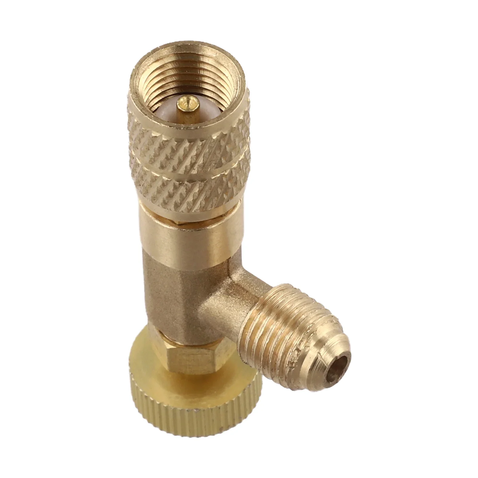 R22 R410A Air Conditioning Charging Adapter Dosing Accessories Control Valve Copper Construction Ensures Precise Charging
