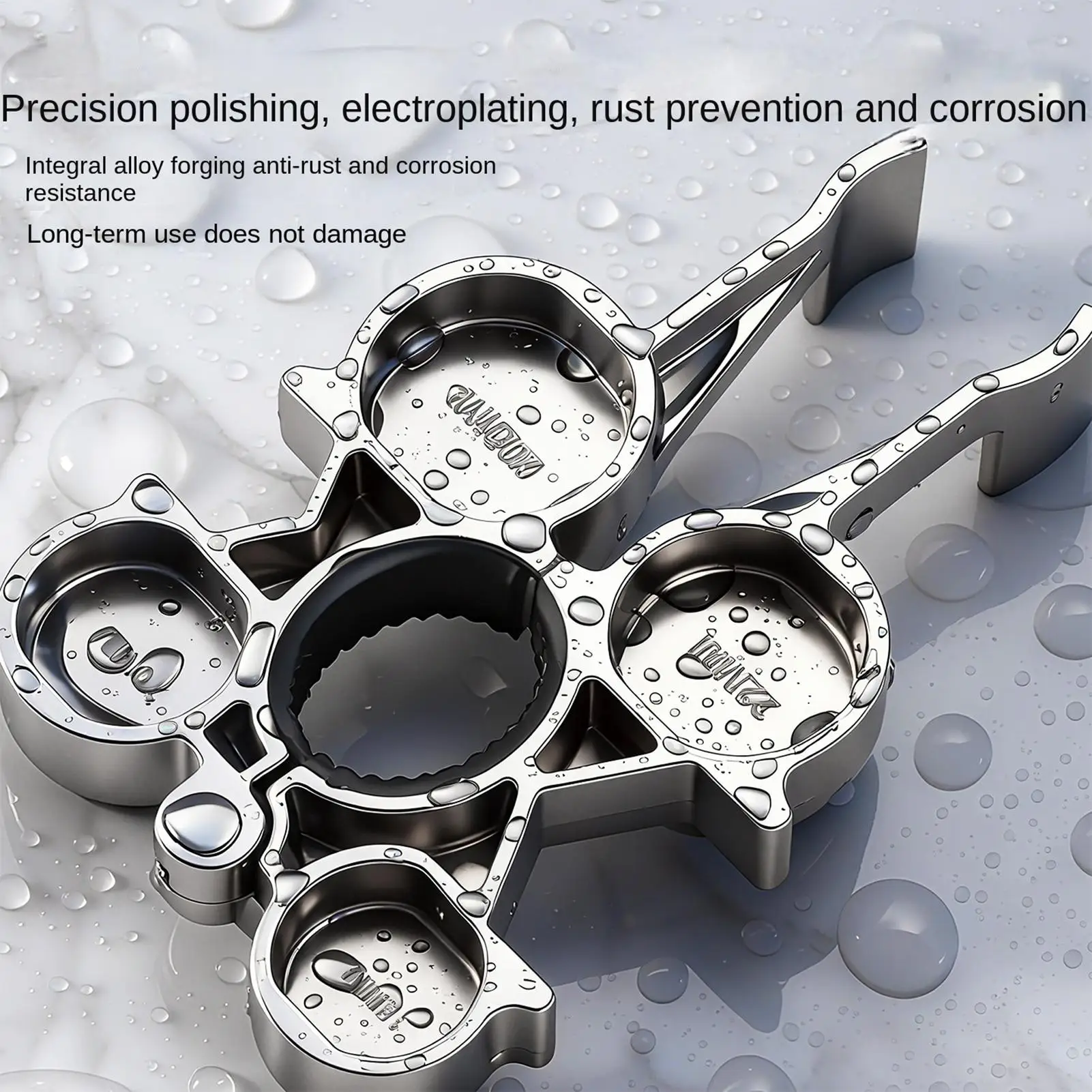 

Инструмент для снятия аэратора в форме гитары, ключ для установки с 4 сменными насадками, инструмент для снятия сетки смесителя для ванной комнаты