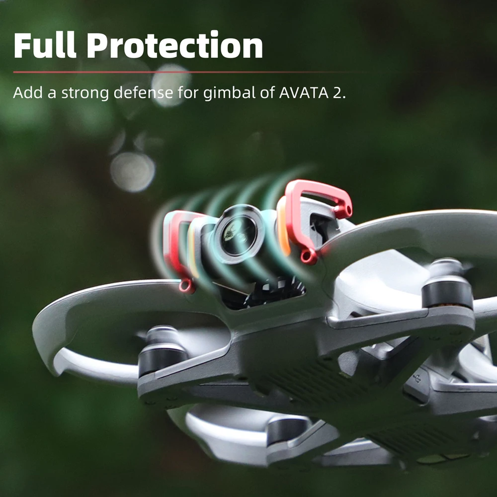 Sunnylife – pare-chocs à cardan pour Drone DJI Avata 2, barre de Protection d'objectif à cardan Anti-Collision pour pièces de Drone AVATA2