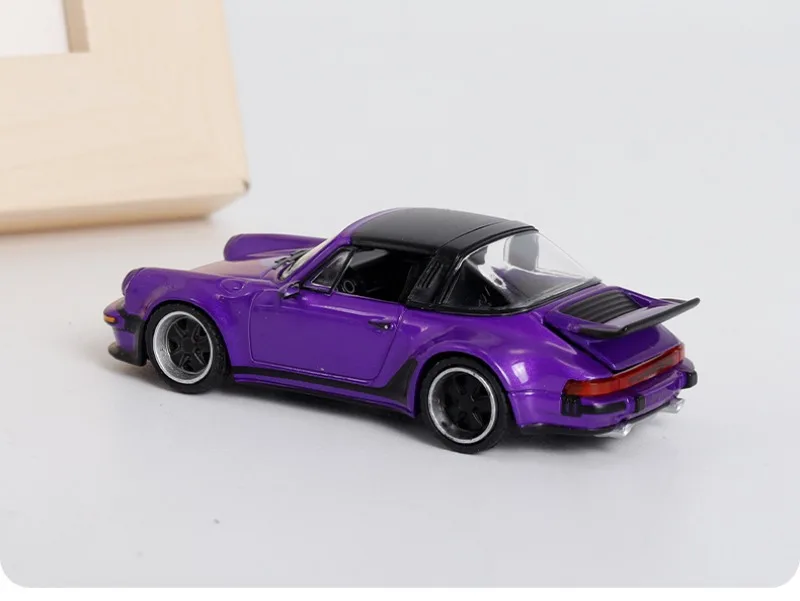 RM 1/64 930 Zanger Turbo Studie Legering Motorvoertuig Speelgoed spuitgieten Metalen Model Collectie Jongen Kerstcadeau