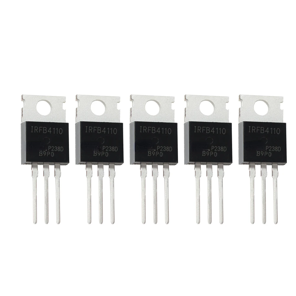 

5PCS IRFB4410PBF IRFB4410 MOSFET Transistor TO-220 96A 100V Transistors Kit