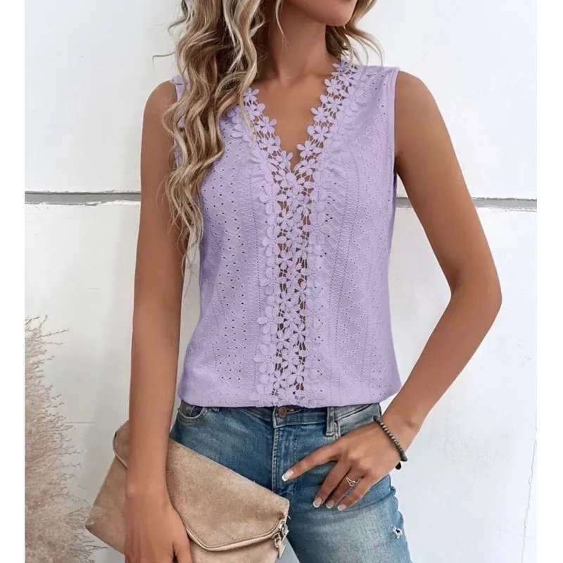 Solid Casual Loose Blouses For Women Fashion 2024 Summer Vintage Women\'s Oversized Shirts And Blouses Elegant Youth Female Tops