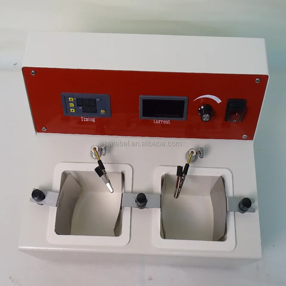 New Sales Factory Direct Sales Lab Equipment Double Baths Electrolytic Polishing Lathe