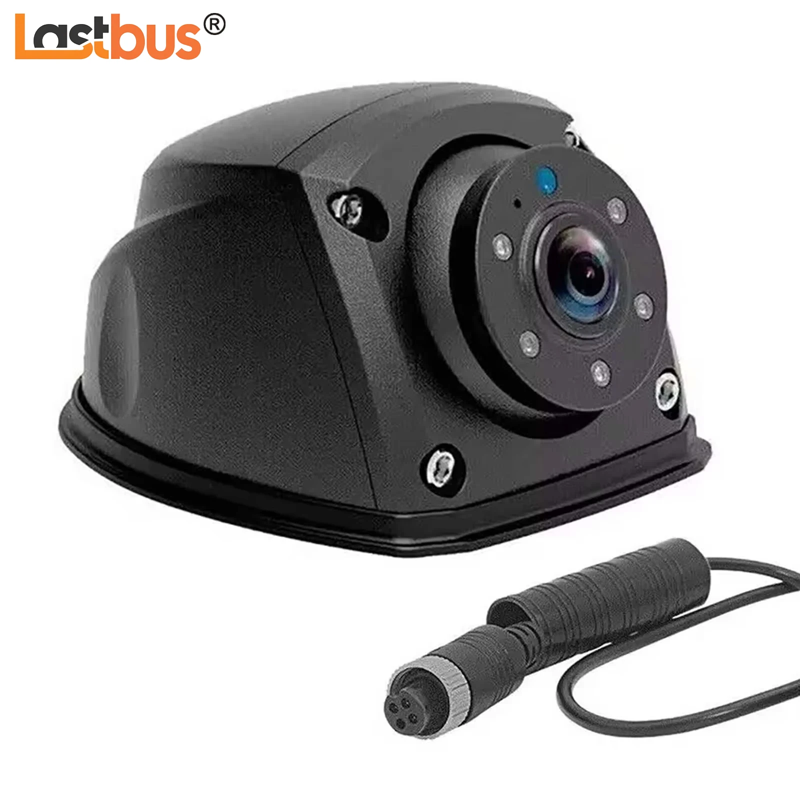 

Lastbus 4PIN 1080P Side Rear View Camera 5 IR LED Waterproof Metal Case AHD 2053 Sensor For Truck Caravan MDVR / DVR Monitor