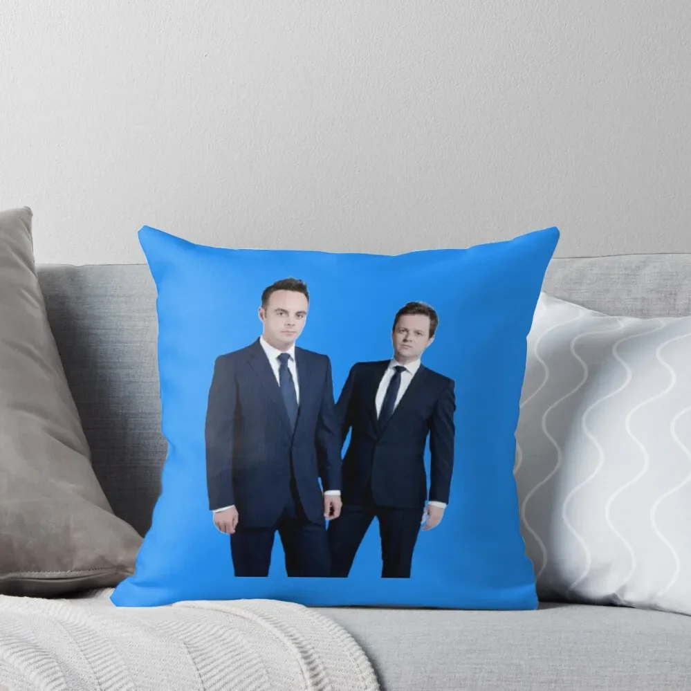 

Ant and Dec [6] Throw Pillow Sofa Cushions Luxury Living Room Decorative Cushions Christmas Pillow Covers pillow